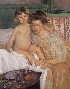 Mary Cassatt Get up oil painting artist